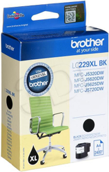 Fotoja e Ngjyrë për printer Brother Original LC229XLBK, e zezë