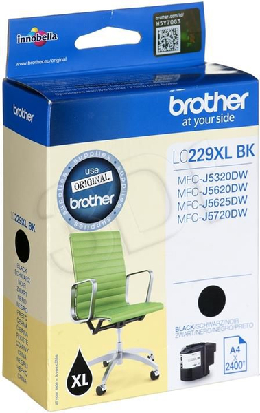 Fotoja e Ngjyrë për printer Brother Original LC229XLBK, e zezë