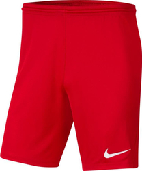 Fotoja e Shortse për fëmijë Nike JR Park III Knit, 140cm, të kuqe