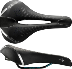 Fotoja e Shalë biçiklete Selle Italia Lady Gel Flow L, e zezë