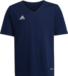 Fotoja e Maicë për fëmijë Adidas T-shirt Entrada 22 JSY Y, 140 cm, e kaltër e errët