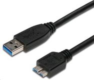 Fotoja e Kabllo PremiumCord USB A - MicroB ku3ma05bk, 0.5m, e zezë