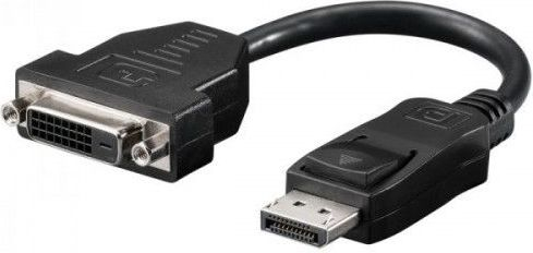 Fotoja e Përshtatës OEM DisplayPort - DVI-D (69873), i zi