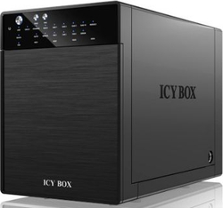 Fotoja e Kutia e jashtme Pocket Icy Box 4x 3.5" SATA III, USB 3.0/eSATA