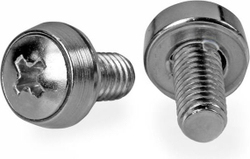 Fotoja e Set vida StarTech, M6 x 12 mm, 100 copë, të argjendta (CABSCREWSM62)