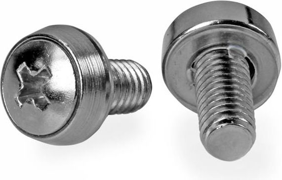 Fotoja e Set vida StarTech, M6 x 12 mm, 100 copë, të argjendta (CABSCREWSM62)