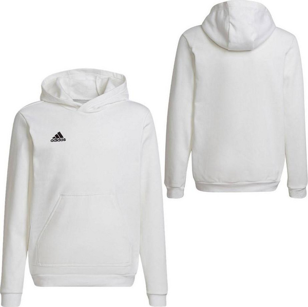 Fotoja e Duks për fëmijë Adidas Entrada 22 Hoody Y HG6303 HG6303, 164 cm, i bardhë