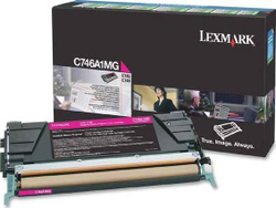 Fotoja e Toner printeri Lexmark C746A3MG, vjollcë