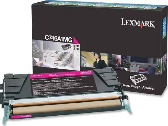 Fotoja e Toner printeri Lexmark C746A3MG, vjollcë