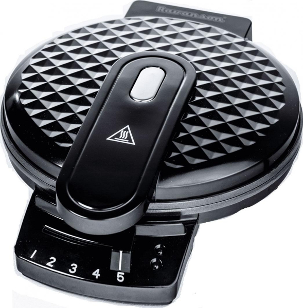 Fotoja e Toster për waffle Ravanson GR 7010, 1200 W, i zi