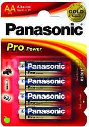 Fotoja e Bateri Panasonic Pro Power, AA / R6, 4 copë
