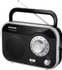 Fotoja e Radio analoge AM/FM Sencor SRD 210 BS, 210 × 53 × 139 mm, 230 V, e zezë / hirtë, Picture 1