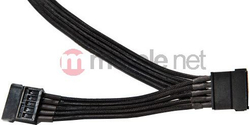 Fotoja e Kabllo Be quiet! SATA 15-pin - SATA 15-pin, 0.7m, e zezë