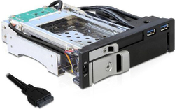Fotoja e Raft kabineti DeLock 47209 për HDD 5.25″, i zi