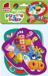 Fotoja e Puzzle magnetike e butë Roter Kafer, Luani dhe Hipopotami
