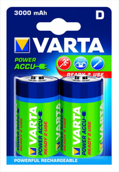 Fotoja e Bateri të rikarikueshme VARTA Power D 3000 mAh, 2 copë