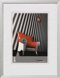 Fotoja e Kornizë për foto Walther, A4, 13 x 18 cm, e argjendtë