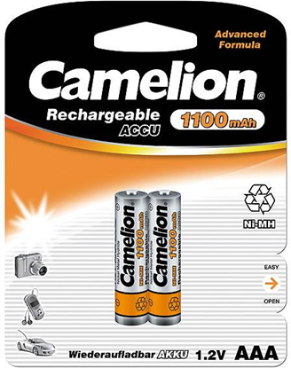 Fotoja e Bateri të rikarikueshme Camelion, AAA/R03 1100mAh, copë