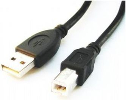 Fotoja e Kabllo USB Gembird USB-A USB-B USB, 4.5m, e zezë