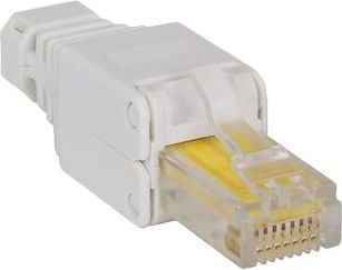 Fotoja e Kapës modular RJ45 Manhattan, UTP, CAT 6, i hirtë (790482)