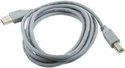 Fotoja e Kabllo rrjeti Gembird USB-A - USB-B, 1.8m, e hirtë