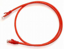 Fotoja e Kabllo rrjeti NetRack, RJ45, Cat.6, UTP, 0.5m, e kuqe