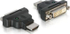 Fotoja e Përshtatës Delock HDMI AV DVI-D, i zi, Picture 1