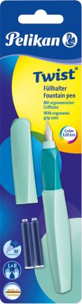 Fotoja e Stilolaps Pelikan Twist Fountain P457 M Neo Mint