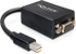 Fotoja e Përshtatës Delock DisplayPort Mini AV D-Sub (VGA) (65256), i zi, Picture 1