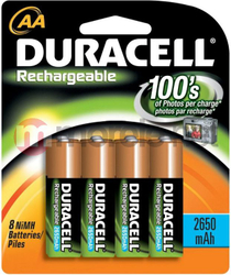 Fotoja e Bateri Duracell, AA/R6, 2450 mAh, 4 copë