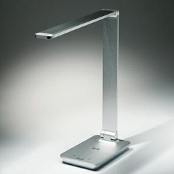Fotoja e Llambë tavoline LED Tiross Silver