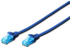 Fotoja e Kabllo Digitus Patch cord U/UTP, cat.5e, PVC, 3m, e kaltër, Picture 1