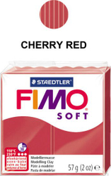 Fotoja e Plastelinë Fimo Soft, 57g, e kuqe