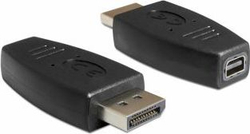 Fotoja e Përshtatës Delock DisplayPort, i zi