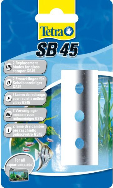 Fotoja e Tehe zëvendësuese për pastruese akuariumi Tetra SB, 45 copë