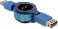 Fotoja e Kabllo Delock 82649, USB-A në USB-A, 1m, e kaltër