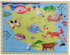 Fotoja e Lojë puzzle me kafshë Zuzu Toys, 8 elemente, Picture 1