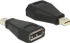 Fotoja e Përshtatës AV Delock DisplayPort Mini - DisplayPort, i zi, Picture 1
