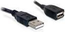 Fotoja e Përshtatës Delock USB, i zi