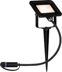 Fotoja e Reflektor Paulmann Outdoor Plug & Shine, 6.8W, IP65, 3000K, i zi