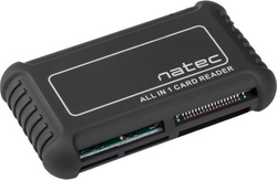 Fotoja e Lexues i jashtëm Natec NCZ-0206, USB 2.0, 480 MB/s, i zi