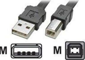 Fotoja e Kabllo Roline USB Cable USB-A - USB-B, 1.8m, e zezë