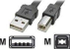 Fotoja e Kabllo Roline USB Cable USB-A - USB-B, 1.8m, e zezë, Picture 1