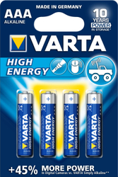 Fotoja e Bateri Varta High Energy AAA / R03, 4 copë
