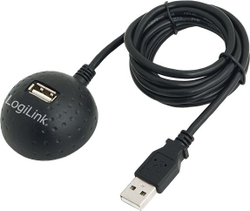 Fotoja e Kabllo LogiLink 1x USB-A 2.0, e zezë