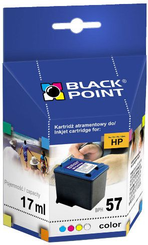 Fotoja e Ngjyrë printeri Black Point BPH 57 (C6657AE No. 57), cyan, magenta, verdhë