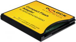 Fotoja e Adapter kartash Delock 61796, SD/SDHC/SDXC/MMC, i zi