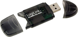 Fotoja e Lexues i kartave të memories USB LogiLink, i zi