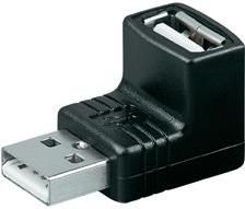 Fotoja e Përshtatës Manhattan USB - USB, i zi