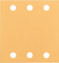 Fotoja e Letër gërvishëse Bosch 2608607460, K240, 115x107mm, e verdhë, Picture 1